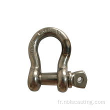 Boucle de manille d&#39;anneau en acier inoxydable de prix d&#39;usine
